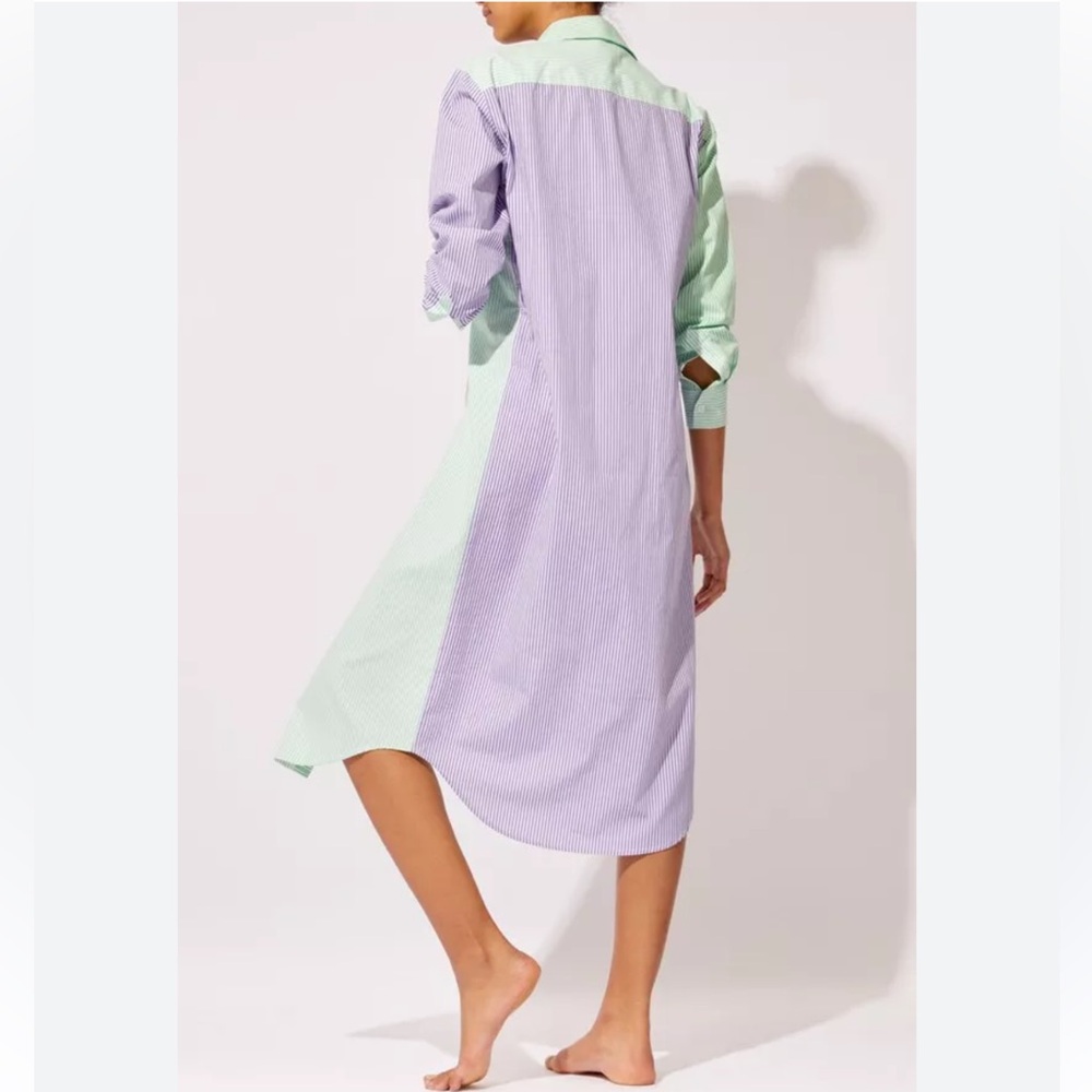Tuckernuck The Oxford Tunic Maxi Dress by Solid & Striped sz XL - Picture 2 of 7